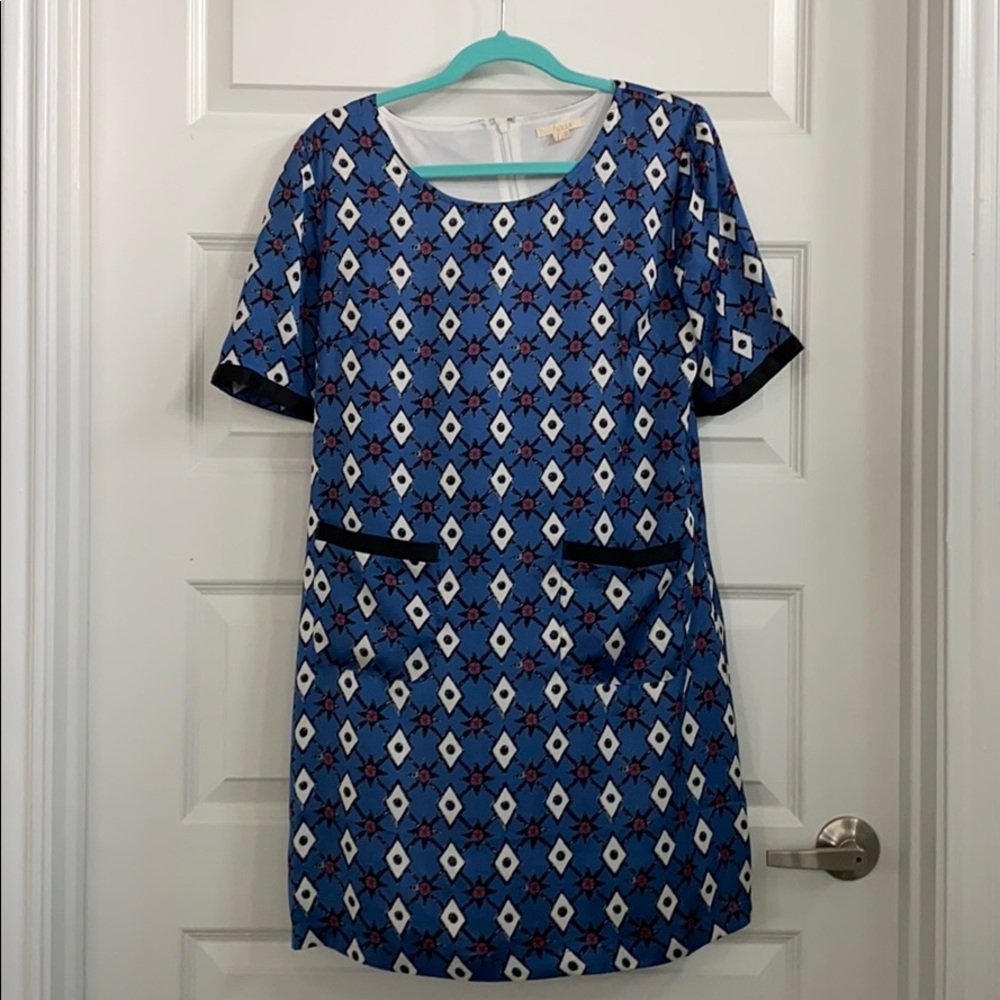 Blue dress